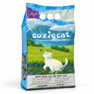 Arena Ecológica de Tofu Cozie Cat Aroma Lavanda 3kg