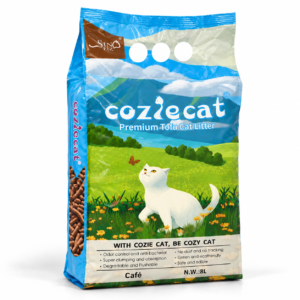 Arena Ecológica de Tofu Cozie Cat Aroma Café 3kg